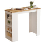 Table Bar Riff white-oak120x51.5x101.5cm