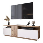 TV stand Elana sonoma-white 150x29.5x46.3cm