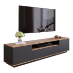 TV cabinet Soren sonoma-anthracite 180x44.5x44.6cm