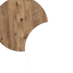 Dello wall TV unit white-oak color 180x31.6x29.6cm - Image 5