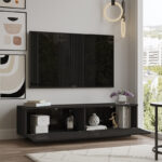 TV cabinet Zoeva wenge 140x.35x38.2cm - Слика 2