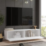 TV cabinet Zoeva white140x.35x38.2cm - Image 2