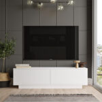 TV cabinet Zoeva white140x.35x38.2cm - Image 4