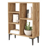 Neville low bookcase color sonoma 69x25x87.6cm