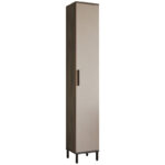 Cabinet-column Aurelius anthracite-mocha 29.5x29.5x183.6cm