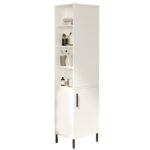 Cabinet-column Perseus white 45x35.5x173.6cm