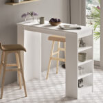 Table Bar Riff white 120x51.5x101.5cm - Слика 4