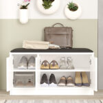 Entrance furniture Firefly white 89.5x35.5x46cm - Слика 3