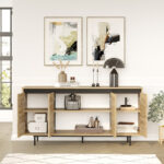 Sideboard Jethro sonoma-wenge 160x44.5x75.5cm - Image 2