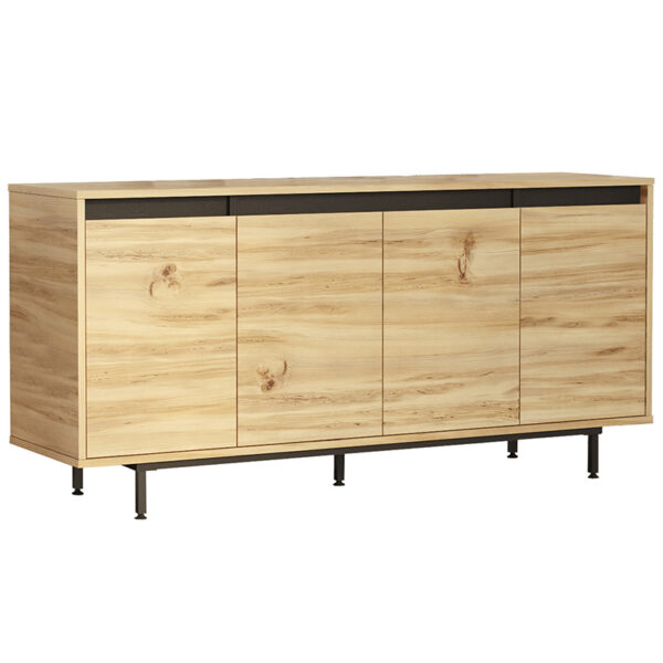 Sideboard Jethro sonoma-wenge 160x44.5x75.5cm