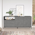 Sideboard Evaluate antique antique-wenge 170x46.5x75.5cm - Image 3