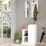 Entrance unit Wizbo melamine white 61x37x82.5cm - Слика 2