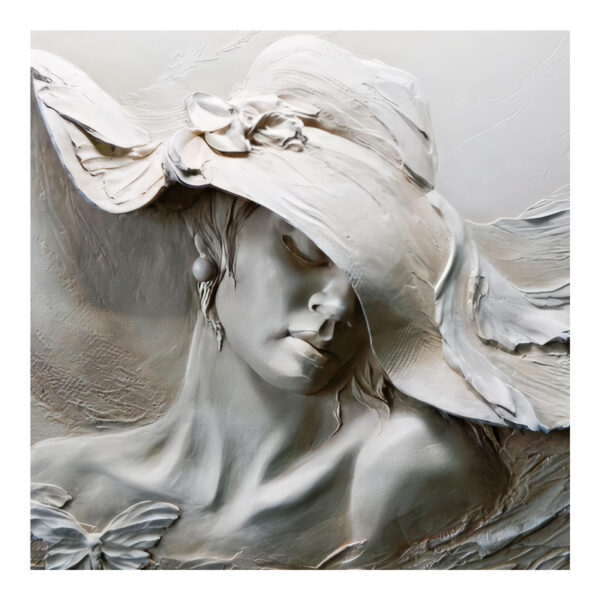 Painting in canvas Gracy digital printing 50x1.8x50cm