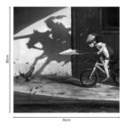 Ruerto digital print canvas painting 50x1.8x50cm - Слика 2