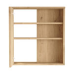 Bagno bathroom cabinet with mirror in natural shade 60x14.5x63.6cm - Слика 3