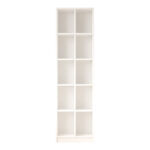 Oteca 10-seat bookcase in white shade 51.1x25.4x180cm - Image 4
