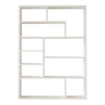 Bookcase Decora in white shade 90x22x123.6cm - Слика 2