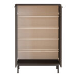 Shoe rack Kinga 5 shelves in anthracite 72x35.5x105.6cm - Слика 4