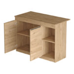 Kogile kitchen table-counter in natural shade 120x60x88.2cm - Слика 4
