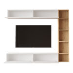 Compo living room set wall-mounted in natural-white shade 169.10x25,8x143.5cm - Image 4