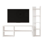 Perla living room set in white 120x29.5x41.8cm - Слика 4