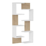 Pomar wall shelf in natural-white shade 47.2x14.5x92.5cm