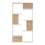 Pomar wall shelf in natural-white shade 47.2x14.5x92.5cm - Слика 4