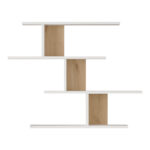Zaka wall shelf in natural-white shade 98.7x14.5x78cm - Image 4
