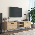 TV unit Sabian in sonoma 180x35x48,5cm - Image 2