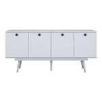 Buffet Salonde white melamine-white pp leg 180x40x82.6cm - Слика 4