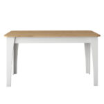 Table Kaily in white-natural melamine 140x70x73.8cm - Image 3