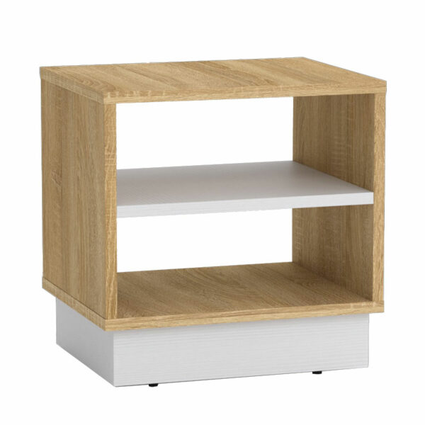 Nightstand Mason sonoma-white 40x32x40cm