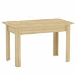 Трпезариска маса Quiin сонома, растеглива 120-174x70x73.5 см