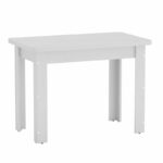 Dining table Celeste white table 100x60x73.5cm