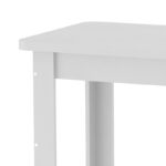 Dining table Celeste white table 100x60x73.5cm - Слика 3