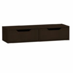 Hanging console-toilet Alberto wenge 100x32.5x22cm