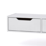 Hanging console-toilet Alberto white 100x32.5x22cm - Image 2