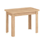 Dining table Celeste melamine in oak color 100x60x73.5cm