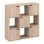 Bookcase Bookel in sonoma color 88.5x27.5x89.3cm