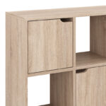 Bookcase Bookel in sonoma color 88.5x27.5x89.3cm - Image 4