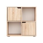 Bookcase Bookel in sonoma color 59.6x27.5x60.4cm - Image 3
