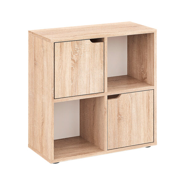 Bookcase Bookel in sonoma color 59.6x27.5x60.4cm