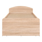 Regan bed with drawers in oak shade 90x200cm - Image 5