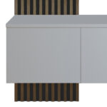 Entrance furniture Arika white-sonoma 100x37x199.5cm - Image 4