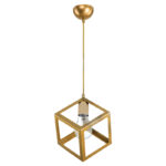 Таванска светилка Deepora E27 златна D20x70cm