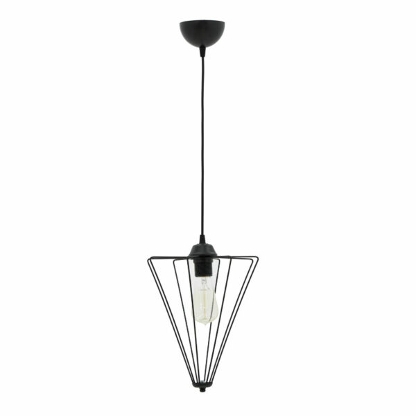 Таванска светилка Saway E27 црна 30x30x80 см