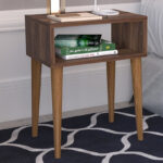 Nightstand Hank walnut 45x30x60cm - Слика 2