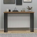 Console Bruce walnut 100x18x88cm - Слика 2