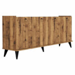 Бифе Лирета меламин орев-црна 182x41x82.5 см