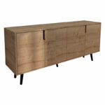 Buffet Sennan melamine oak 180x45x80cm